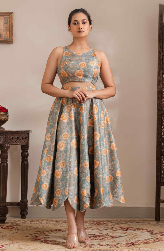 Chintz french reversible scallop set - My Store