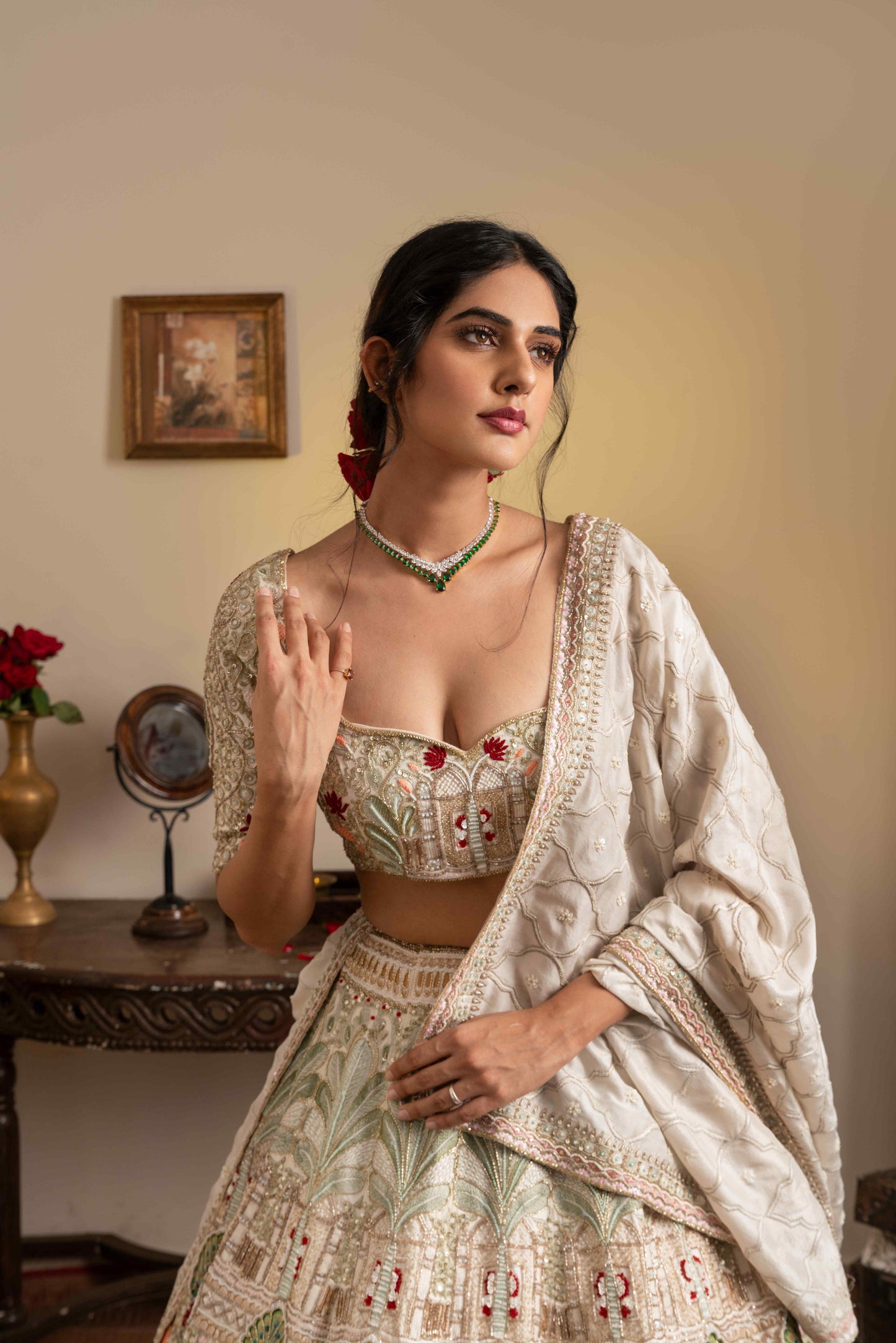 Pichwai lehenga set - My Store