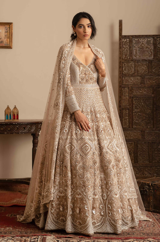 Kashida gown set - My Store