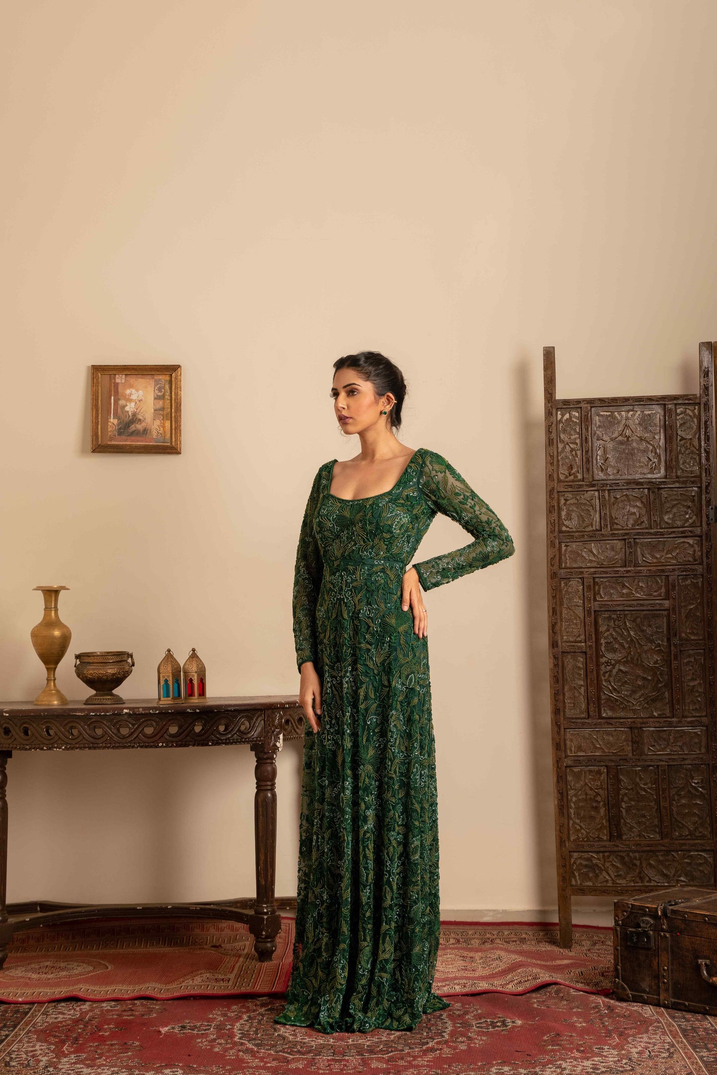 Chintz cocktail gown - My Store