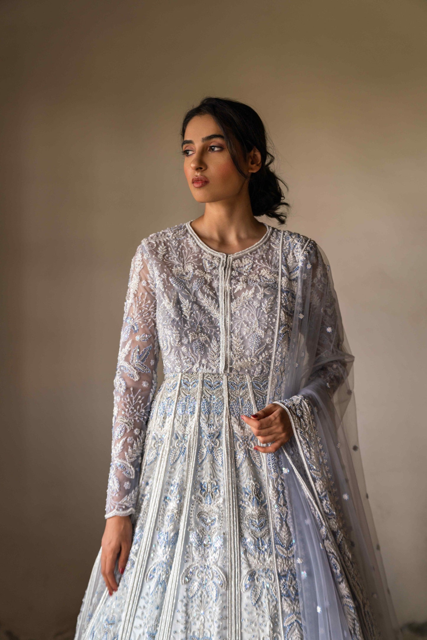 Chintz gown with jacket set - My Store