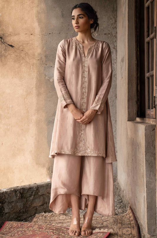 Hi-Low chintz kurti set - My Store