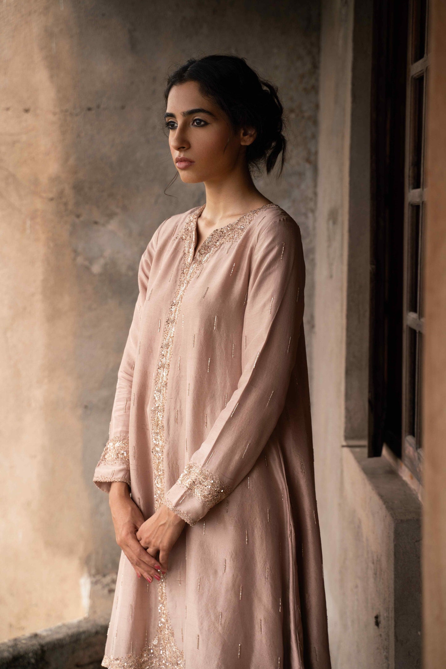 Hi-Low chintz kurti set - My Store