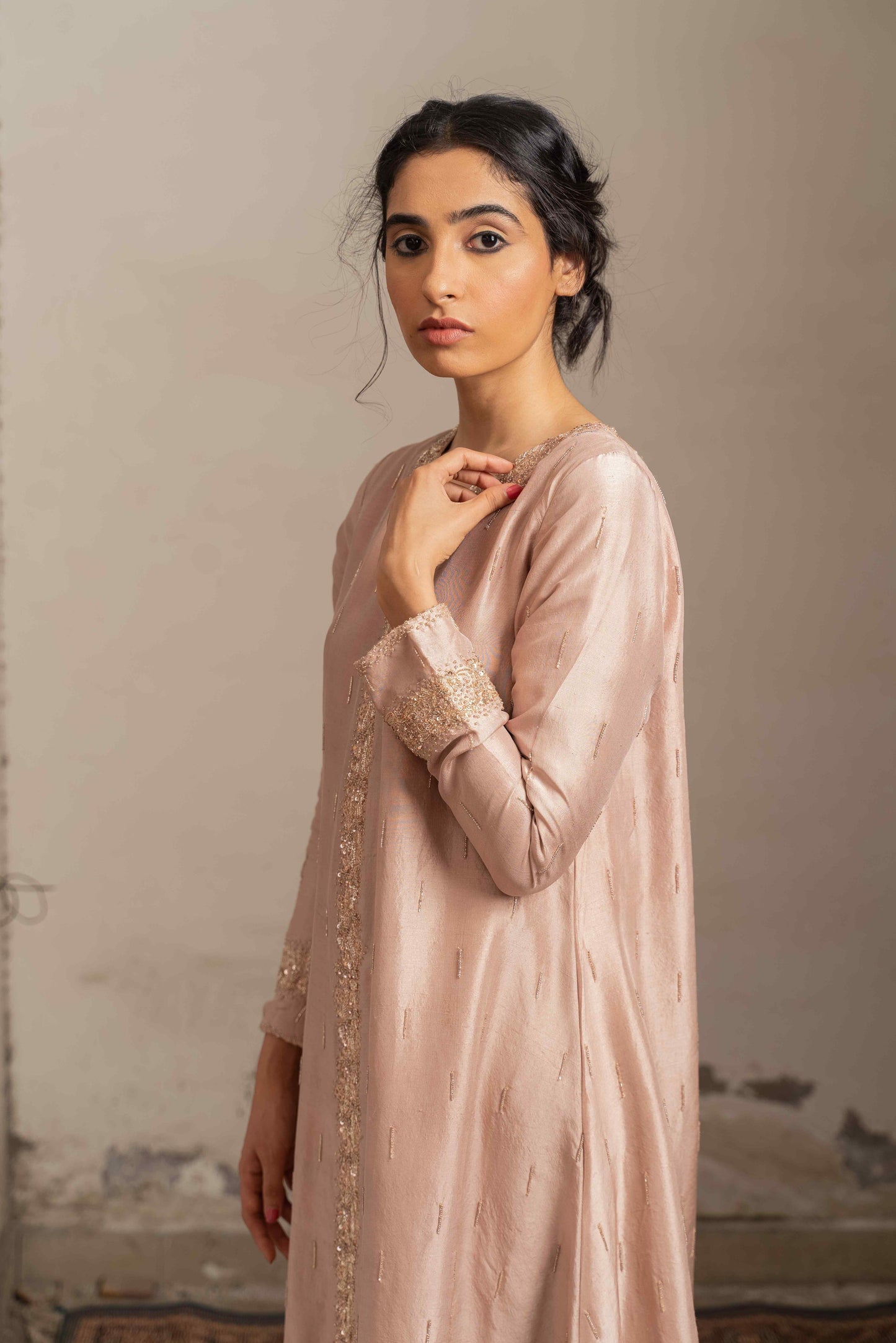 Hi-Low chintz kurti set - My Store
