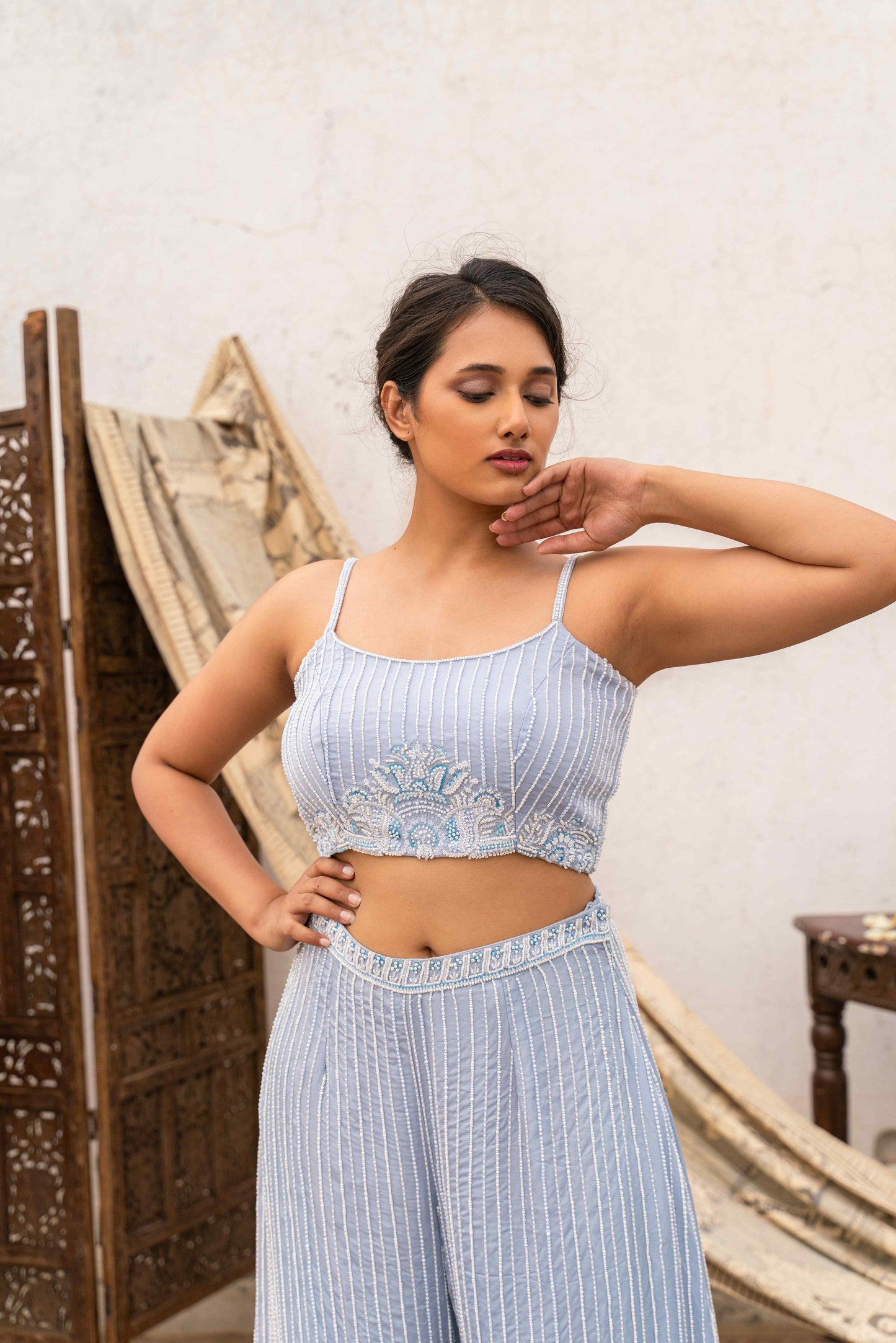 Kashida detachable co-ord set - My Store