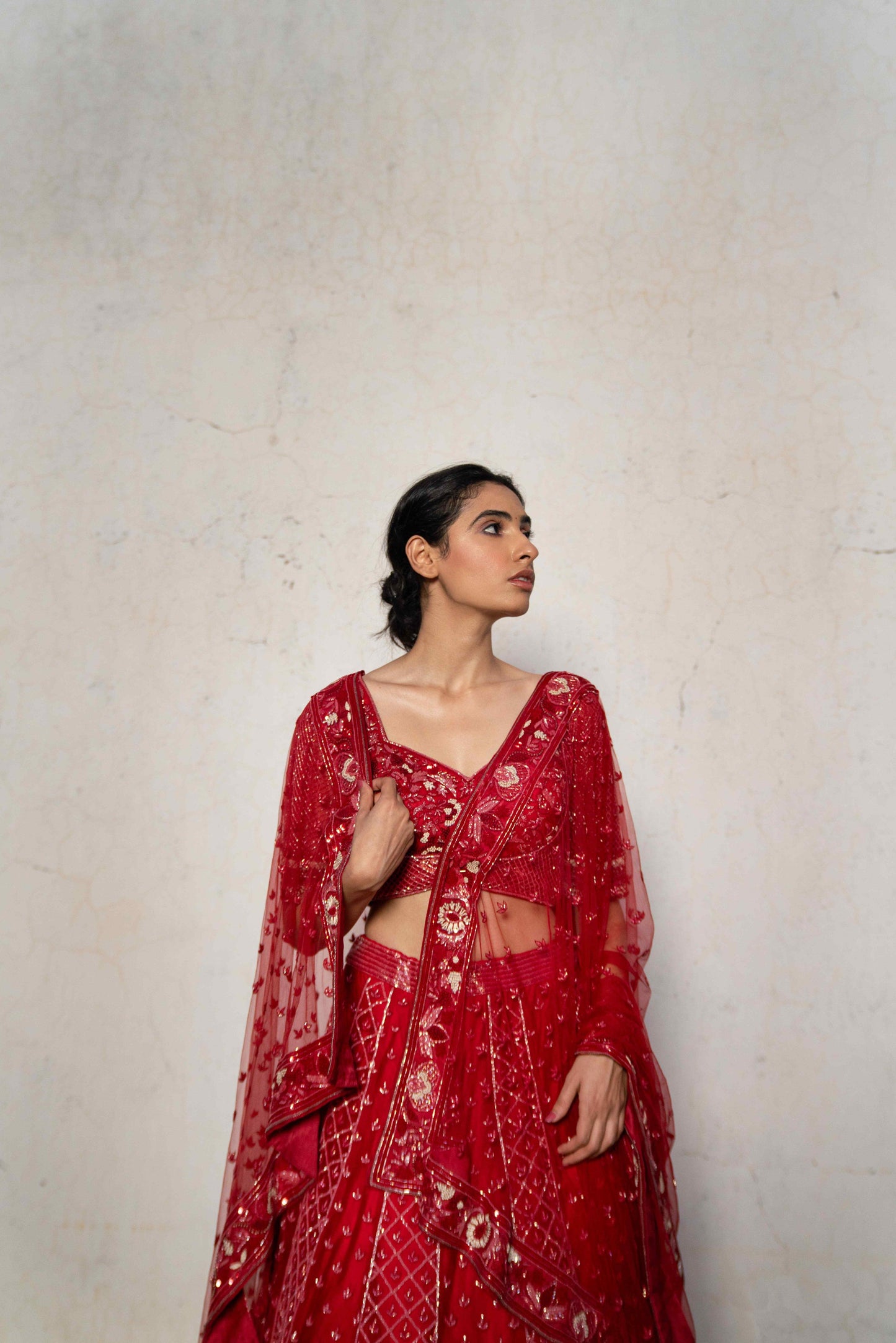 Badam chintz lehenga set - My Store